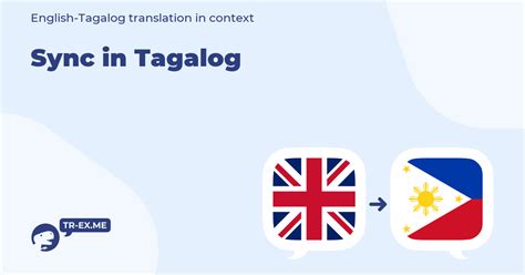 auto sync meaning in tagalog